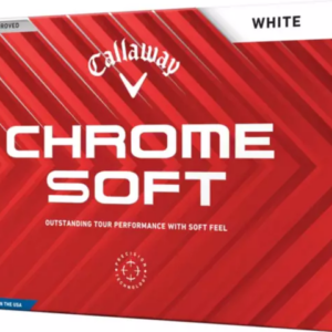 Callaway CHROME SOFT Triple Track White Golf Balls – 4 Dozen Pack