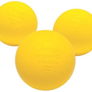 Champion Sports NOCSAE Lacrosse Balls (Set of 3)