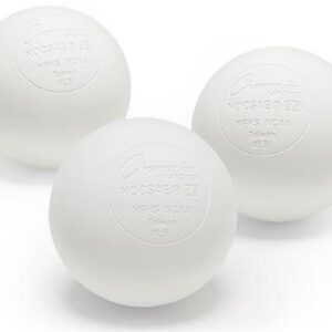 Champion Sports NOCSAE Lacrosse Balls (Set of 3)