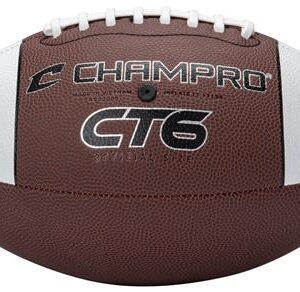 Champro CT6 “600” Composite Football; Junior, Official, Youth, Pee Wee