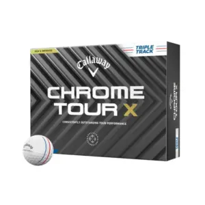 Callaway Chrome Tour X Triple Track White – 1 Dozen