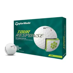 Taylor Made TOUR RESPONSE White Golf Balls (1 DOZEN) 2022