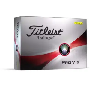 Titleist PRO V1X Golf Balls Yellow(1 DOZEN) 2023