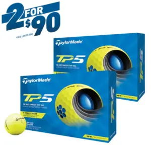 Taylor Made TP5 Yellow Golf Balls (2 DOZEN PROMO)