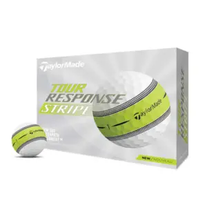 Taylor Made Tour Response Stripe White Golf Ball 2022 (1 DOZEN)