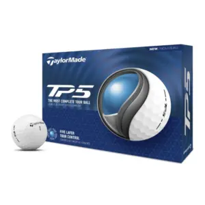 Taylor Made 2024 TP5 White Golf Balls (1 Dozen)