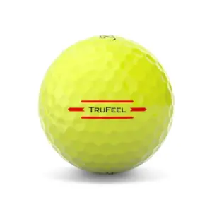 Titleist 2024 Tru Feel Golf Balls Yellow (1 Dozen)