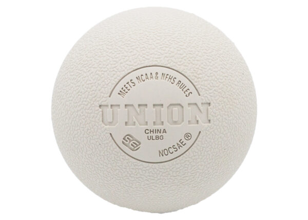 Union NOCSAE Lacrosse Balls Textured White 120/case