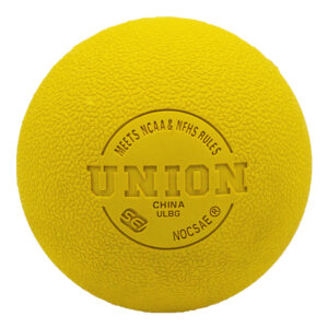 Union NOCSAE Lacrosse Balls Textured Yellow 120/case