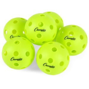 Champion Indoor Pickleball Balls (SET OF 6)