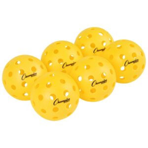 Champion Outdoor Pickleball Balls (SET OF 6)