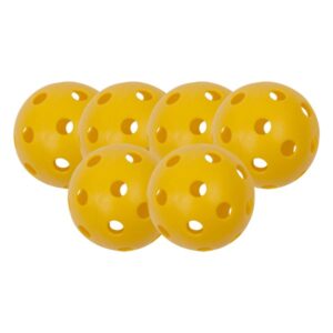 Champion Recreational Outdoor Pickleballs (SET OF 6)