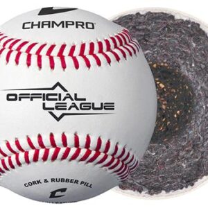 Champro Official League Cushion Cork Core Baseballs CBB-200